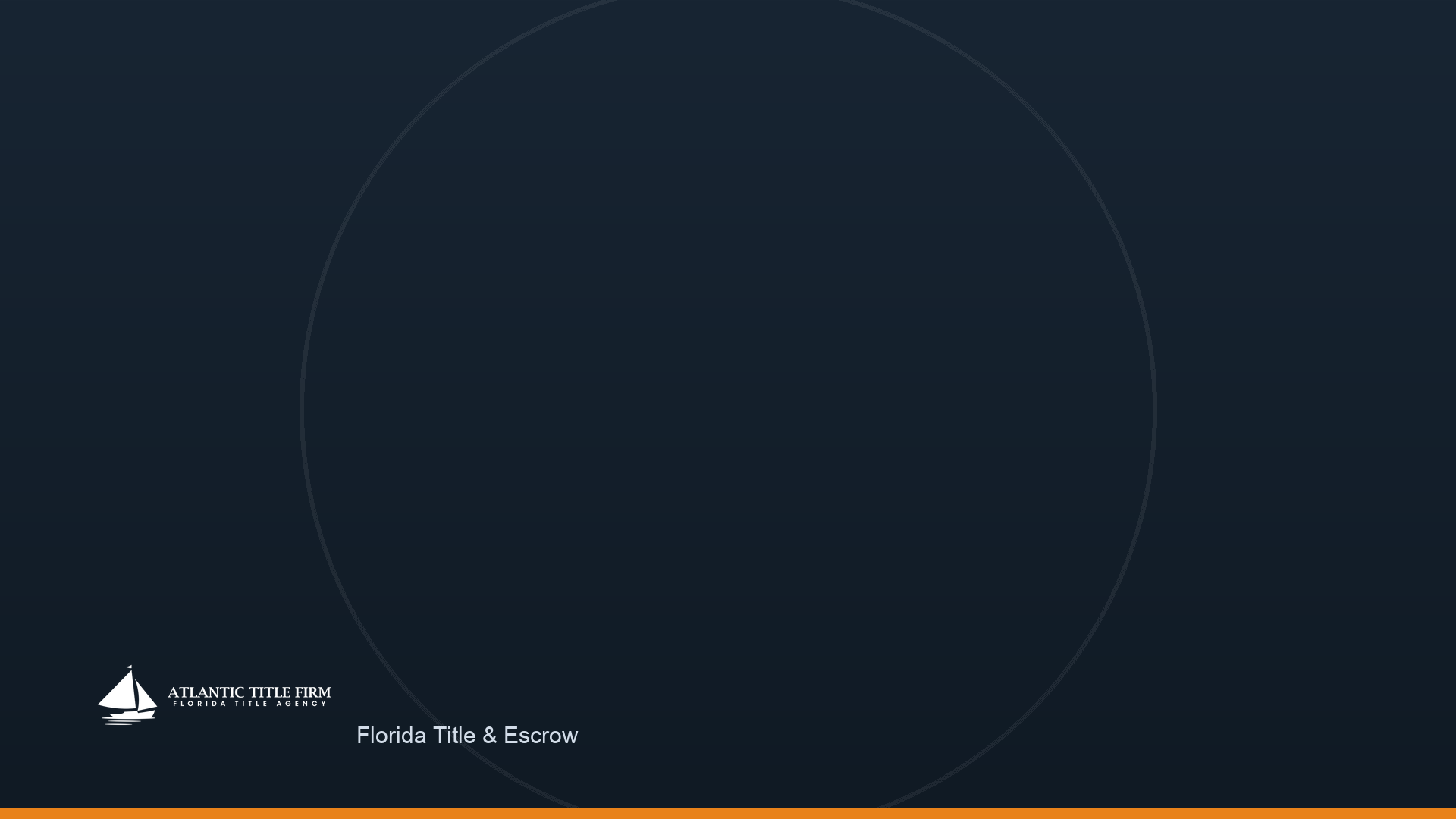 Atlantic Title Firm Zoom background - Seal Ring