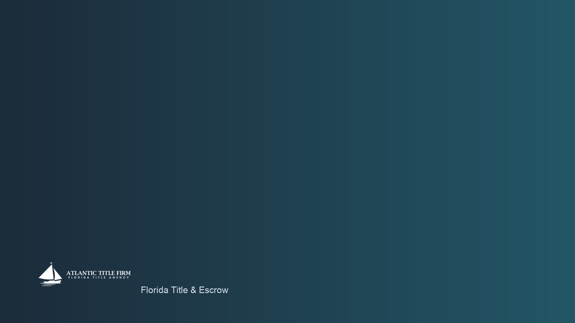 Atlantic Title Firm Zoom background - Teal
